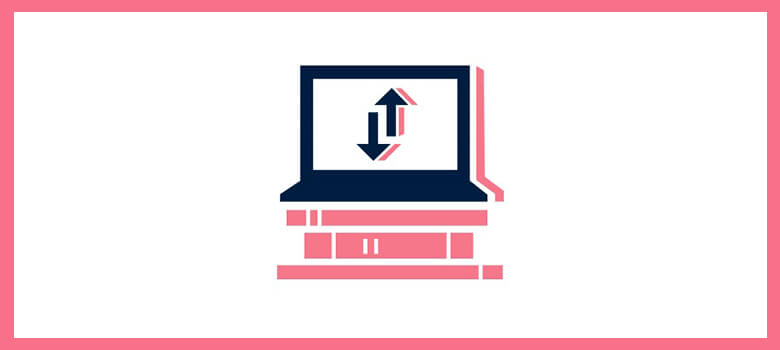 Tietokoneen näytön säätäminen kirjapinon avulla